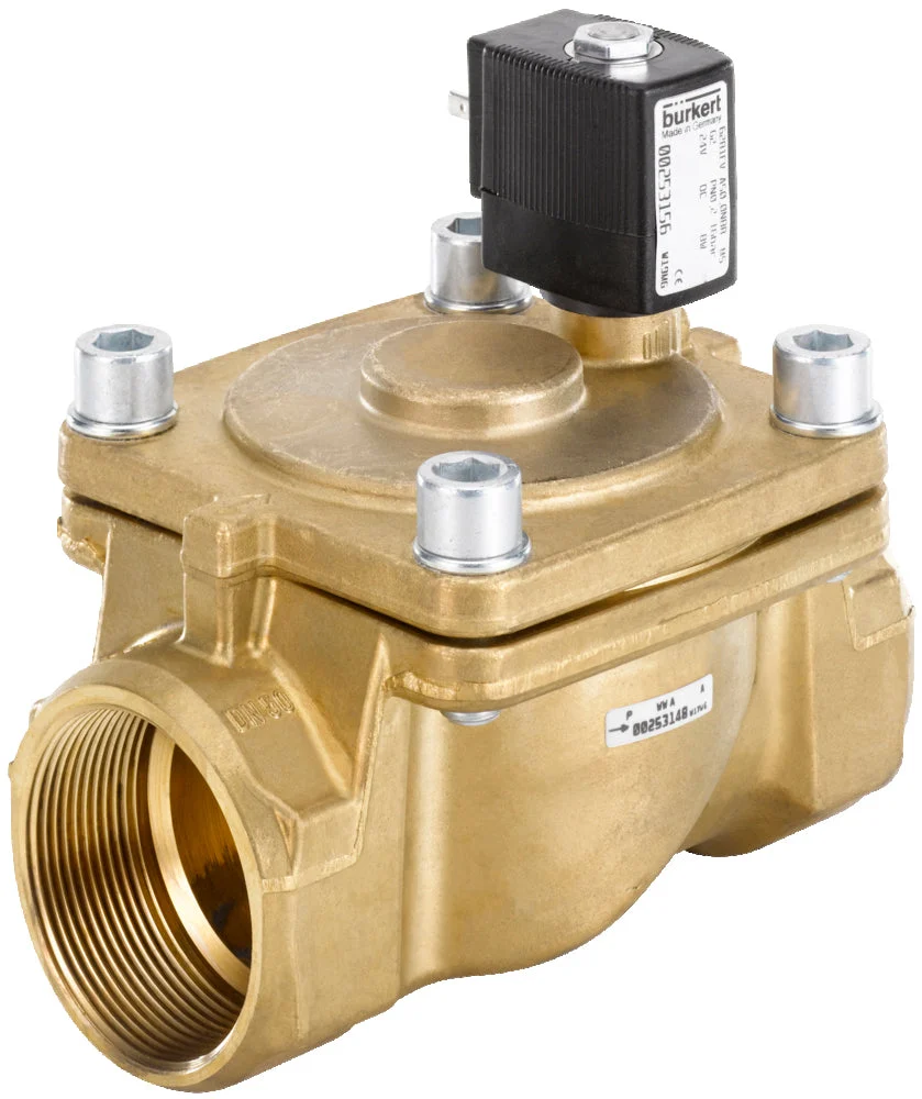 G2'' Brass 24VUC ATEX Solenoid Valve Burkert 6281 278191