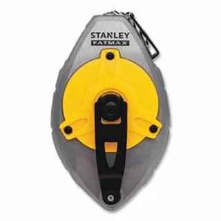 Stanley FatMax Xtreme Chalk Box, 100 ft, Black