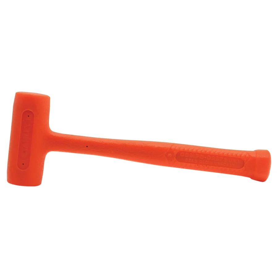 Stanley Compo-Cast Slimline Head Soft Face Hammers, 14 oz Head, 1 1/4 in Dia