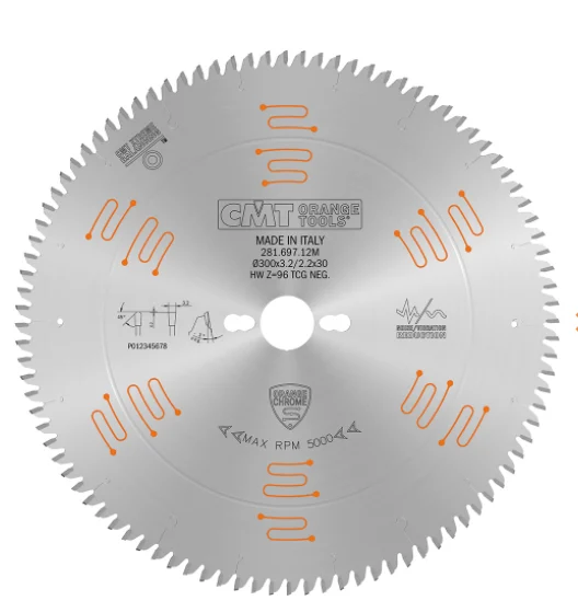 CMT 281.697.12M,11'' + 13/16'',Laminated and Chipboard Circular Saw Blades