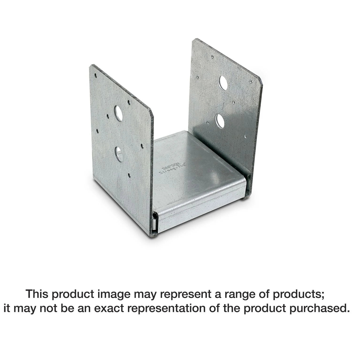 Simpson Strong-Tie ABU5-5Z ABU ZMAX Galvanized Adjustable Standoff Post Base for 5-1/8-in. x 5-1/8-in. Eng. Lumber