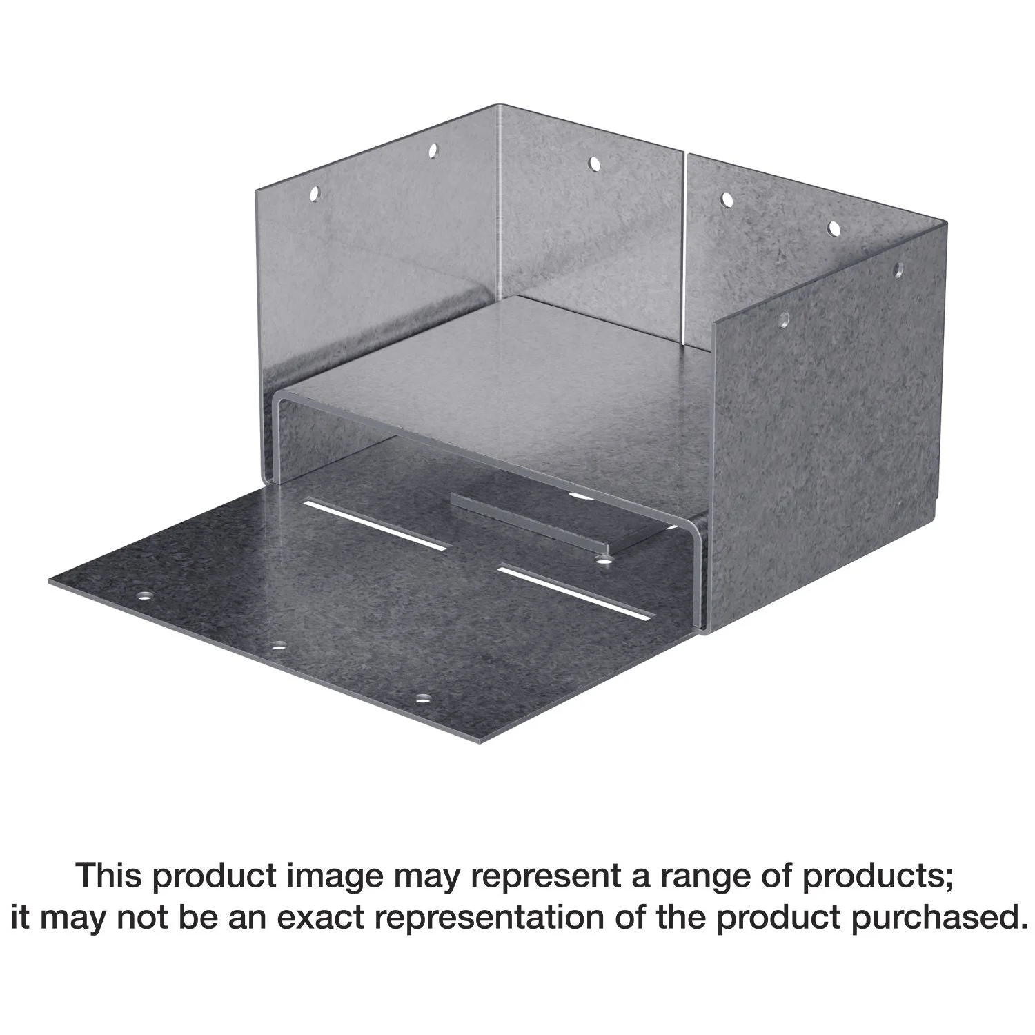 Simpson Strong-Tie ABW46Z ABW ZMAX Galvanized Adjustable Standoff Post Base for 4x6