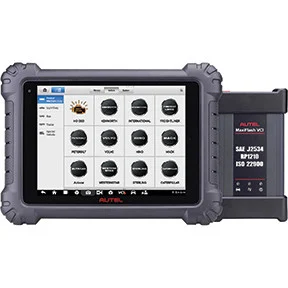 MaxiSYS MS909CV performs enhanced system diagnostics on more than 80 models of light, medium, and heavy duty commercial vehicles