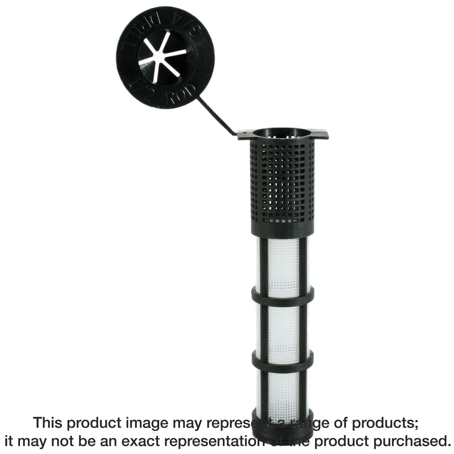 Simpson Strong-Tie AWS7513P Opti-Mesh 13-in. Acrylic Adhesive Plastic Screen Tube for 3/4-in. Rod for AT-XP
