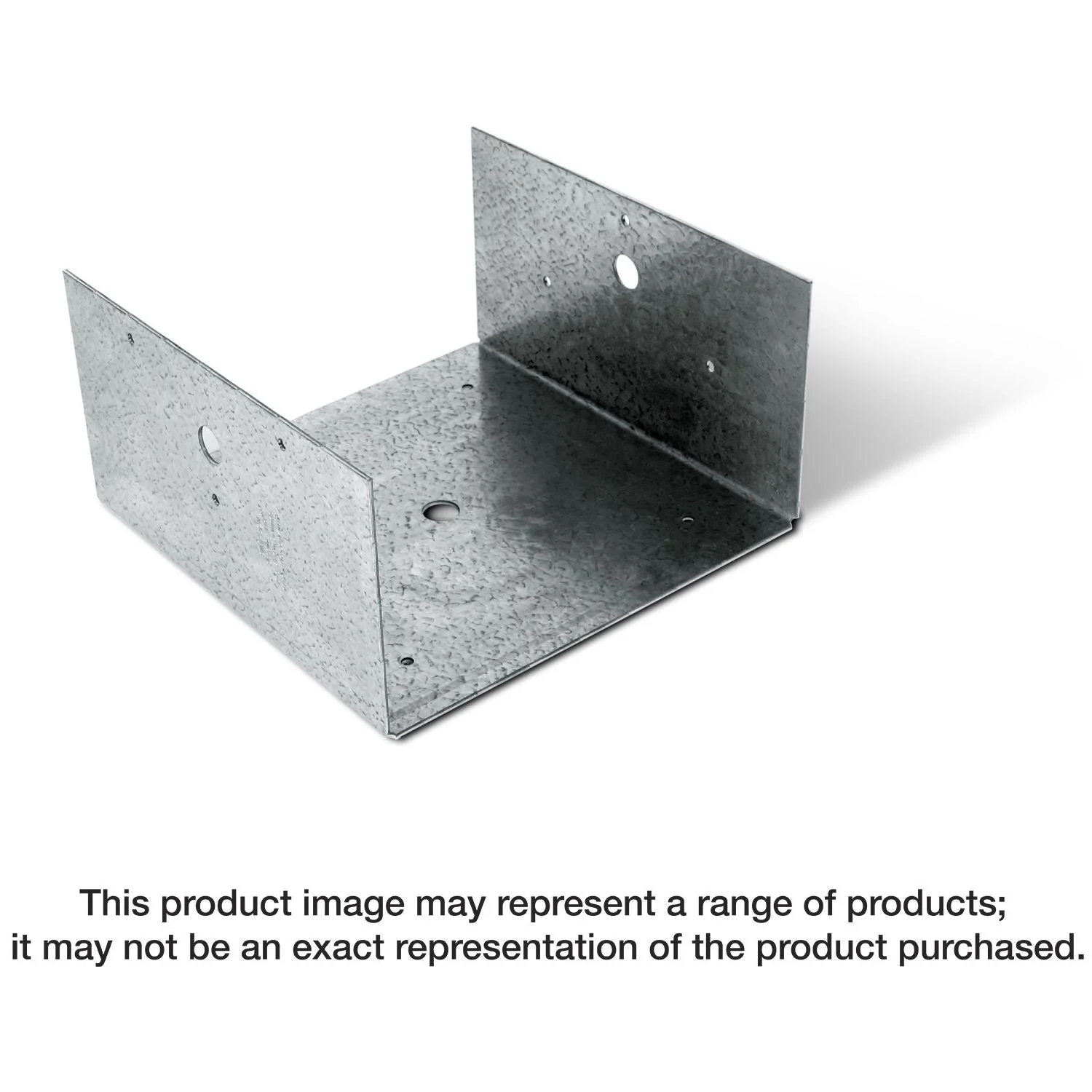 Simpson Strong-Tie BC40R BC Galvanized Post Base for 4x Rough