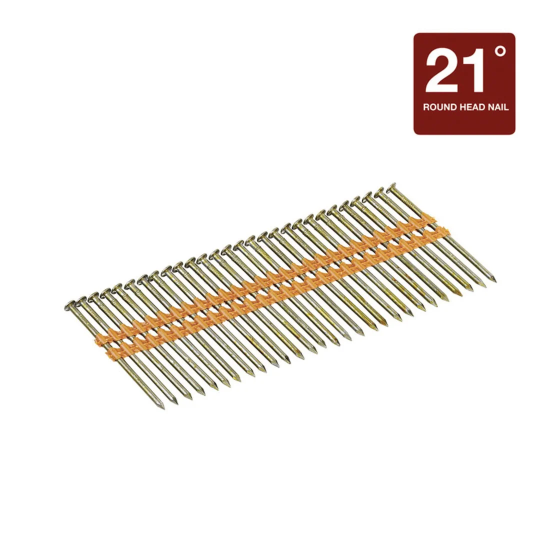 BOSTITCH Framing Nail, 0.12 in Dia, 3 in L, Hot Dipped Galvanized, Steel