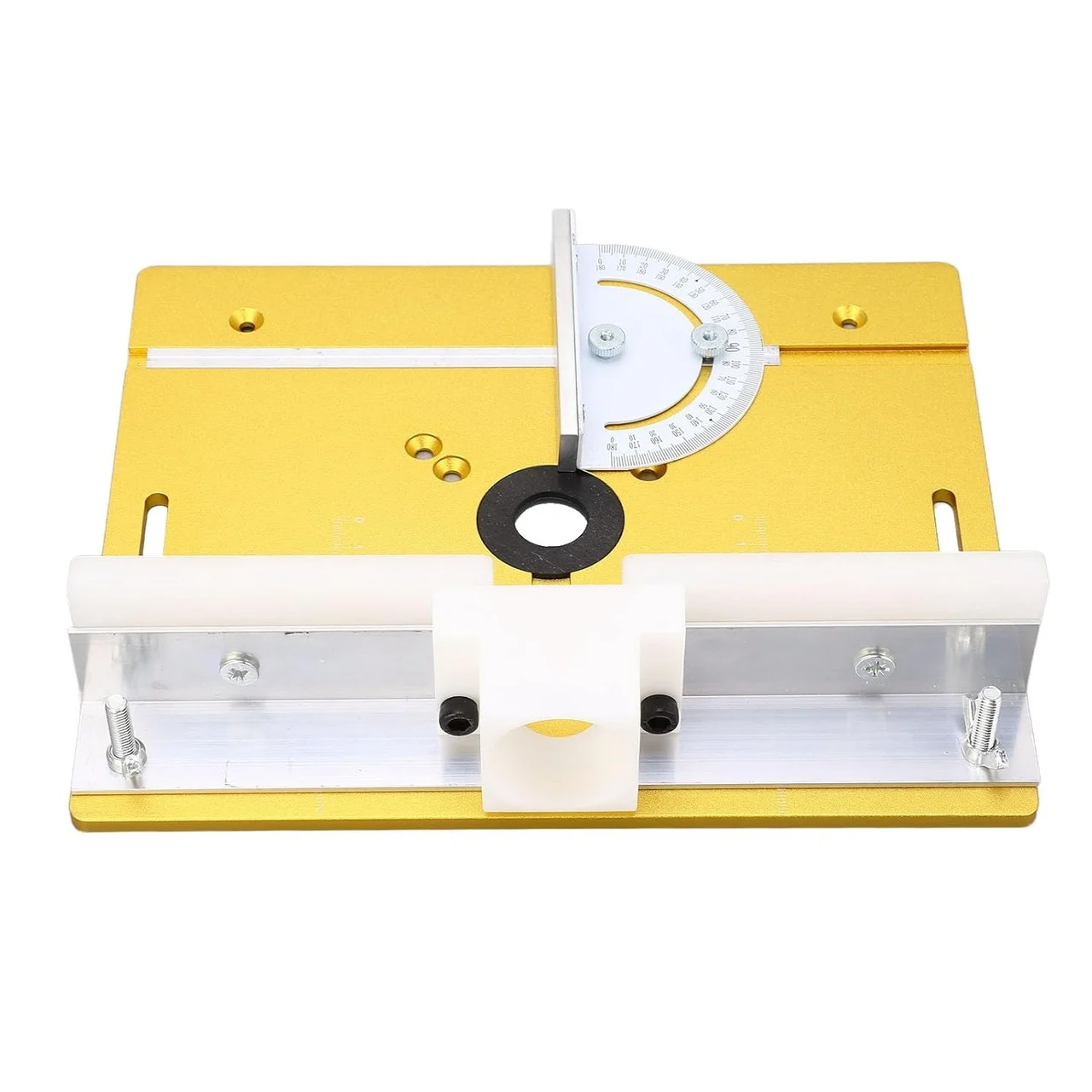 Metal Router System Kit Woodworking Insert Base Plate Aluminum Alloy for Router Table Saw Repair Machine Plate Wood Trimming Milling Tools