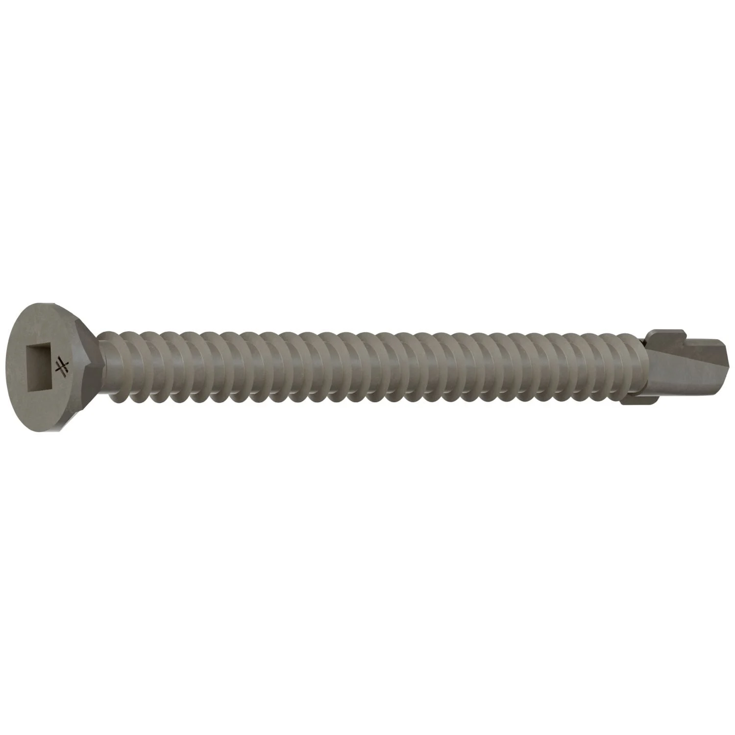 Simpson Strong-Tie CBSDQ214-2K CBSDQ Sheathing-to-CFS Screw, #10 x 2-1/4-in. #2 Square Undersized, Quik Guard, 2000-Pack