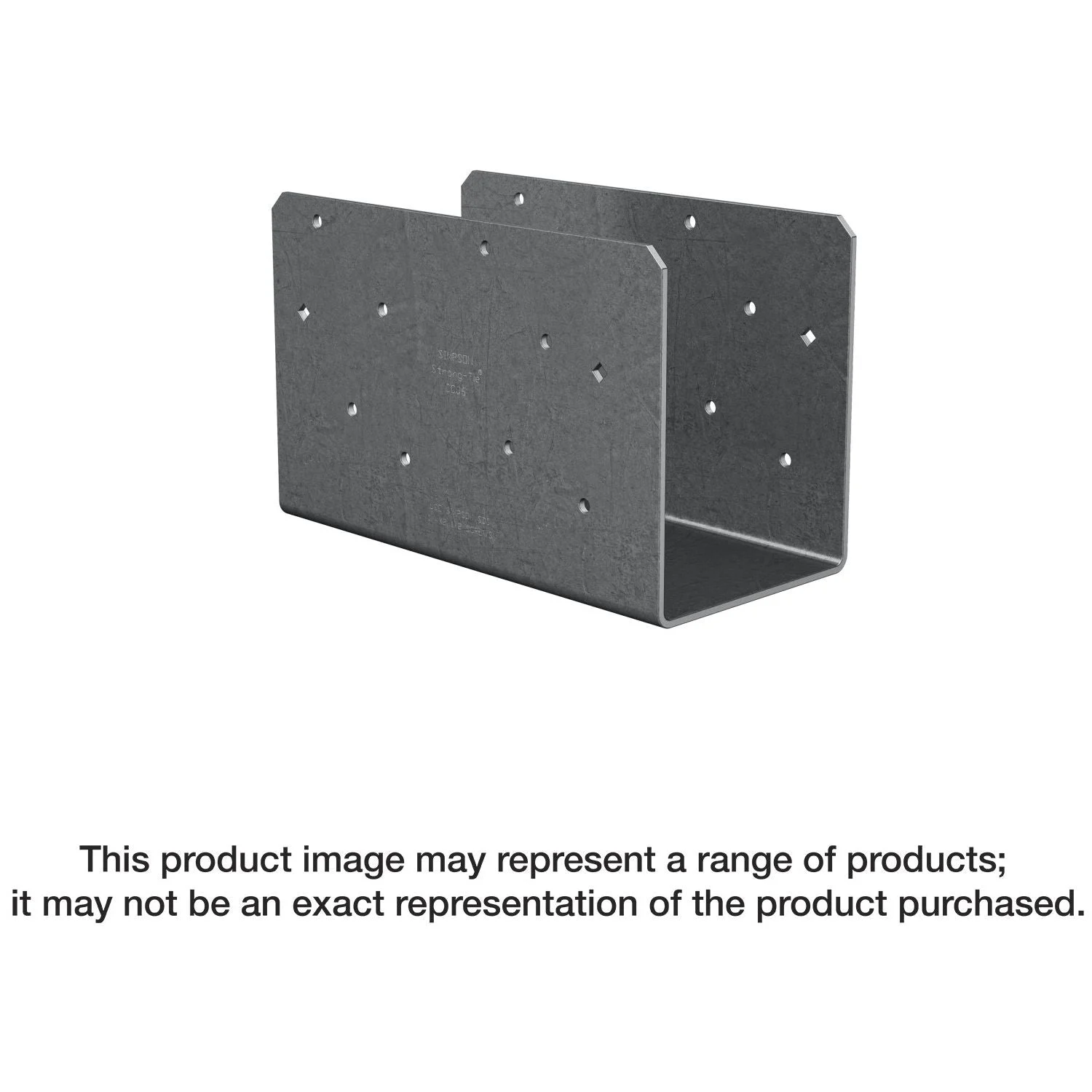 Simpson Strong-Tie CCOQ5-SDS2.5 CCOQ Column Cap, No Straps, for 5-1/8-in. Beam, with Strong-Drive SDS Screws