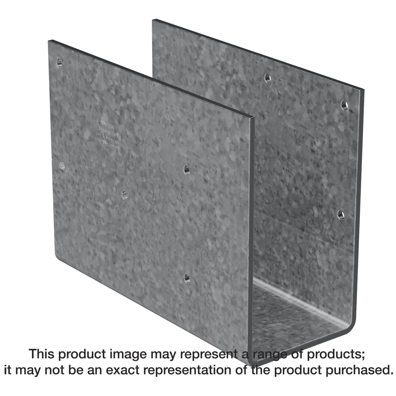Simpson Strong-Tie CCOS4.62 CCOS Column Cap Only, No Straps, for Triple 2x10/12