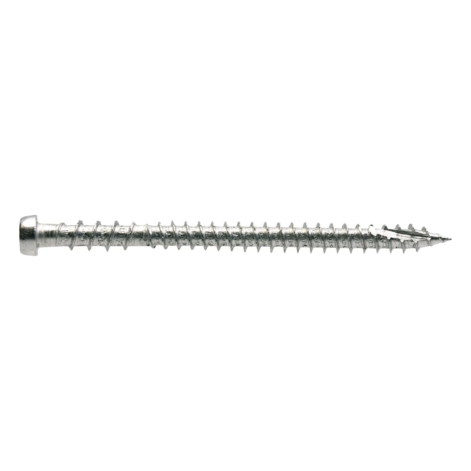 Simpson Strong-Tie Deck-Drive DCU COMPOSITE Screw, #10 x 2-3/4-in. T20, Type 316, 1750-Pack (DCU234MB316)
