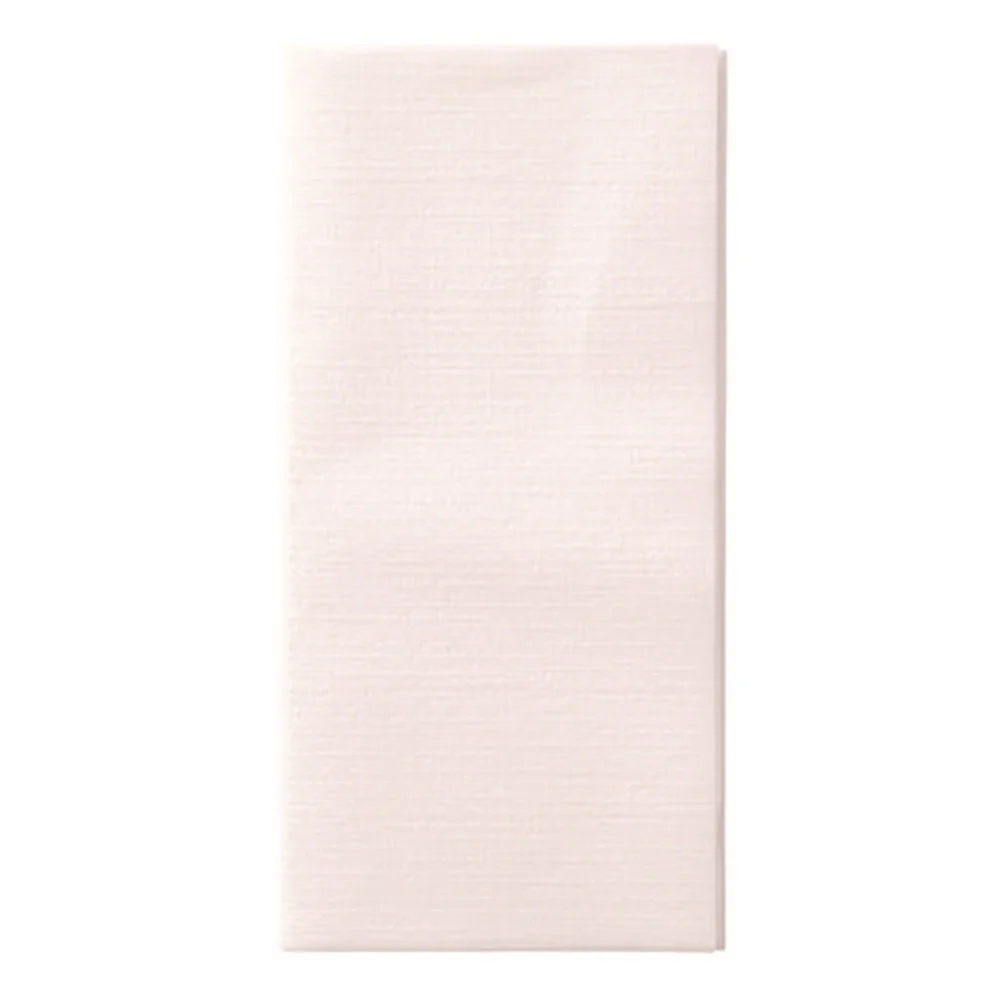 Hoffmaster Linen-Like 16 in. x 16 in. Flat Pack Dinner Napkins - White (1000/Carton)