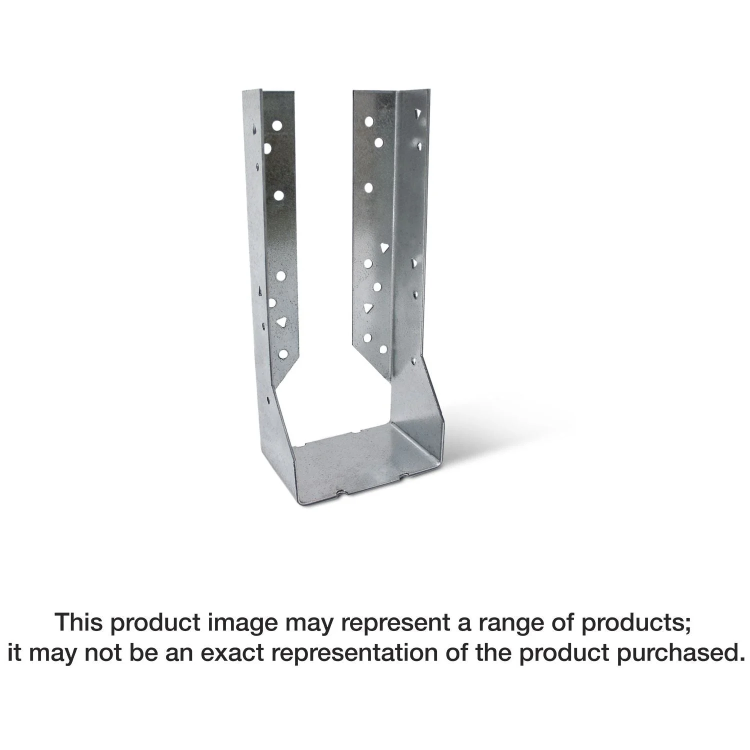 Simpson Strong-Tie HUC412Z HUC ZMAX Galvanized Face-Mount Concealed-Flange Joist Hanger for 4x12