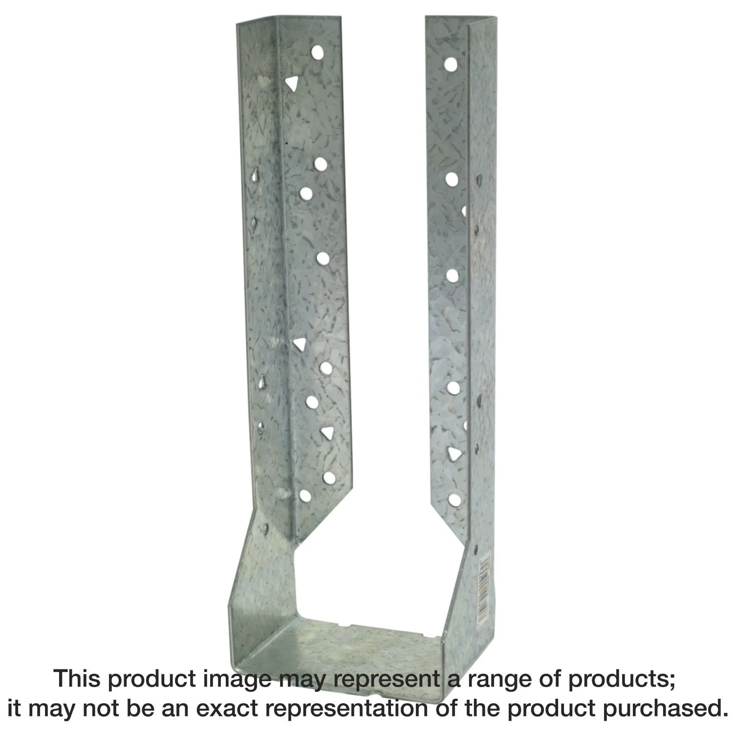 Simpson Strong-Tie HUC412 HUC Galvanized Face-Mount Concealed-Flange Joist Hanger for 4x12
