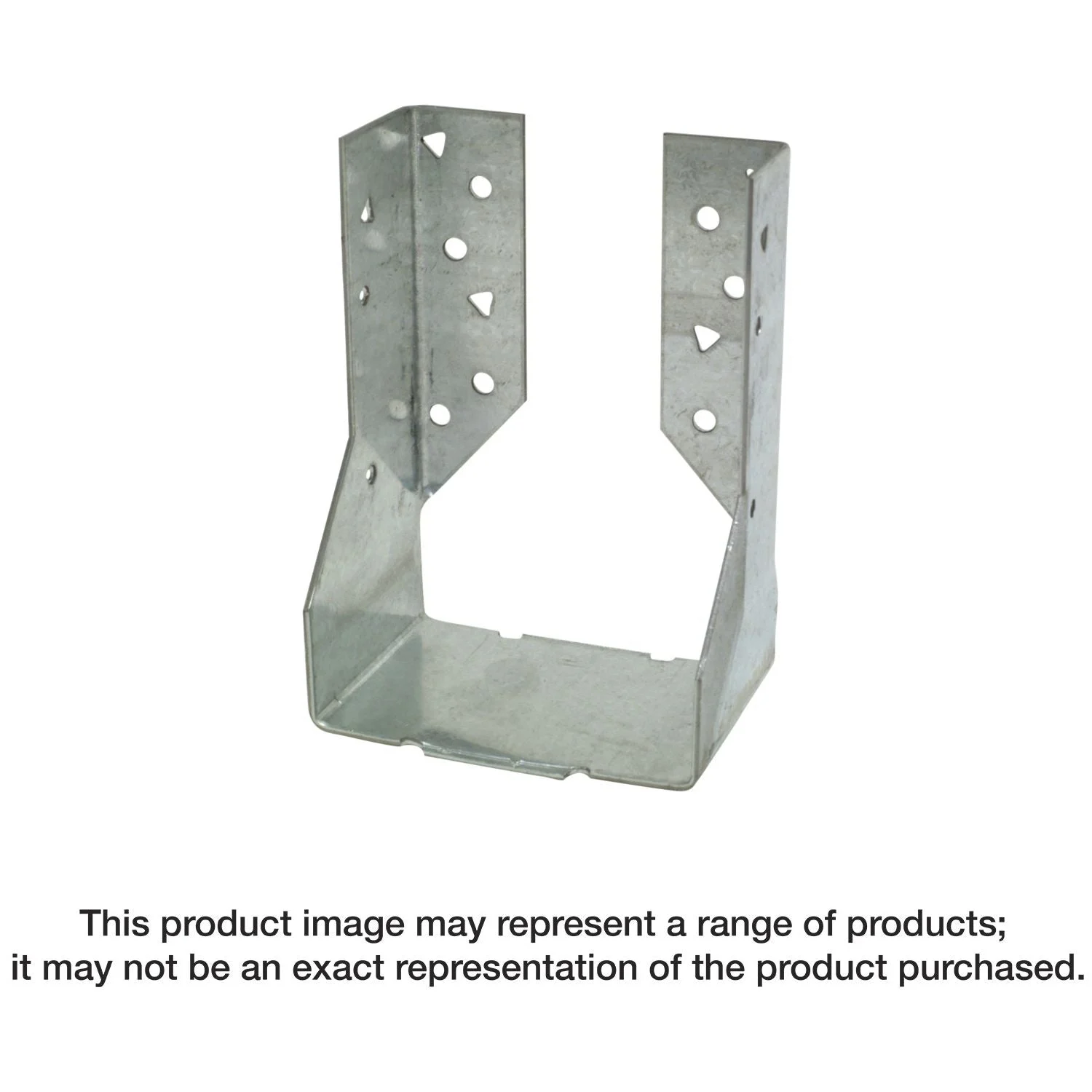 Simpson Strong-Tie HUC46SS HUC Stainless-Steel Face-Mount Concealed-Flange Joist Hanger for 4x6