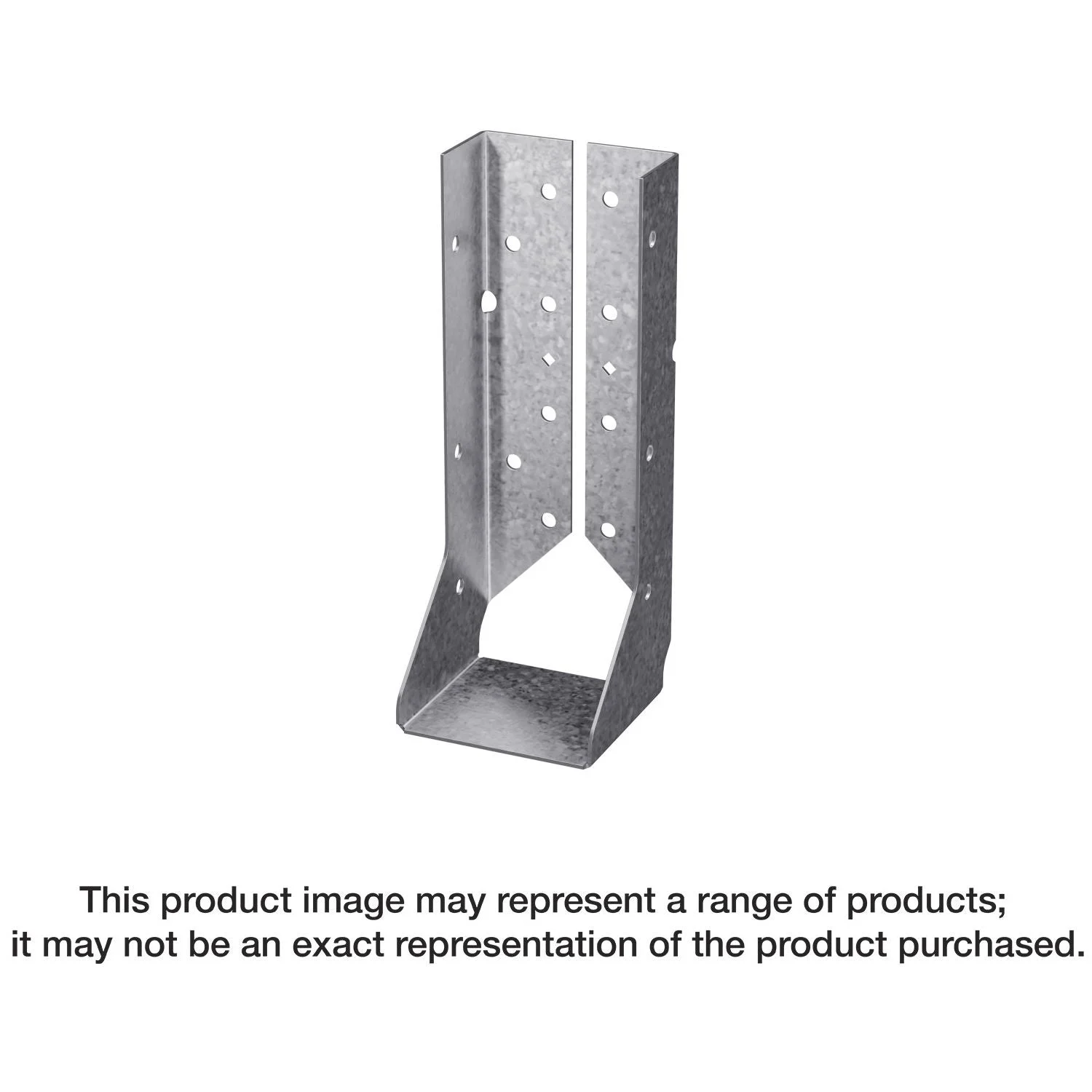 Simpson Strong-Tie HUCQ210-3Z-SDS HUCQ ZMAX Heavy Face-Mount Concealed-Flange Joist Hanger for Triple 2x10 w/ Screws