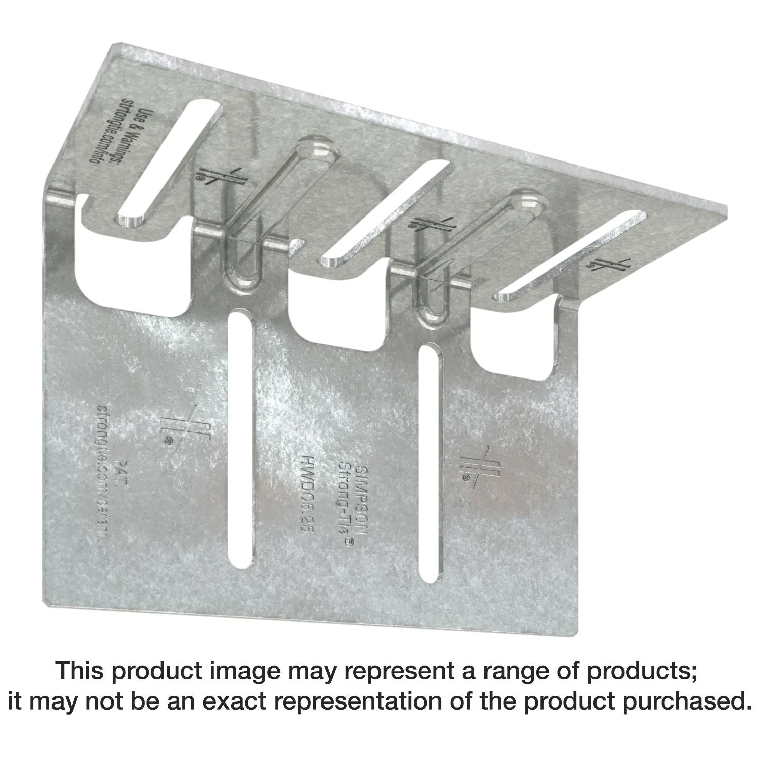 Simpson Strong-Tie HWDC5.25-KT25 HWDC 5-1/4-in. Head-of-Wall Drift-Clip Connector, 25-Pack