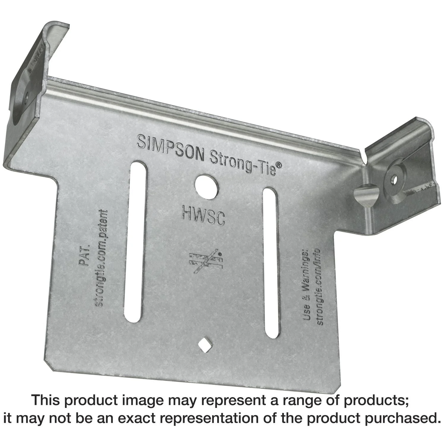 Simpson Strong-Tie HWSC6-KT HWSC 5-3/4-in. Head-of-Wall Slide-Clip Connector w/ Screws, 50-Pack