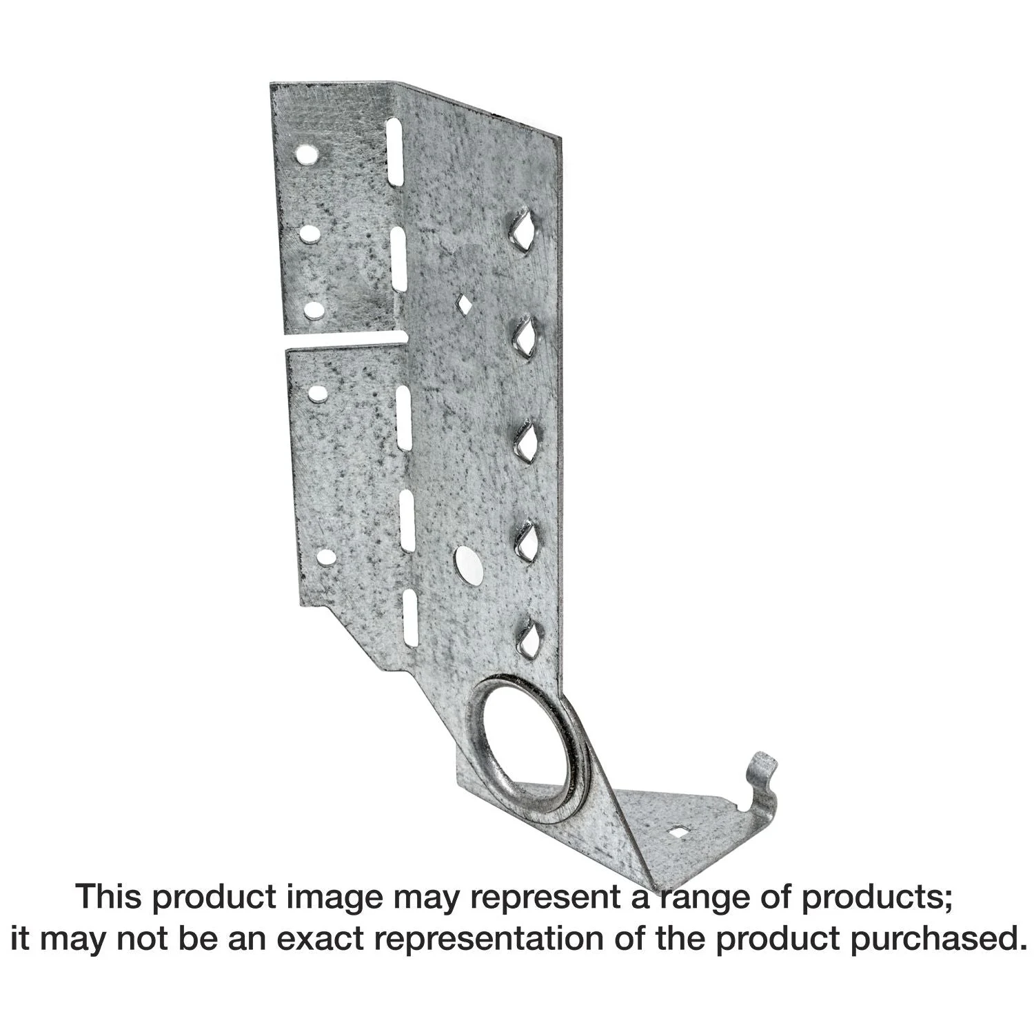 Simpson Strong-Tie LSSJ26LZ LSSJ ZMAX Face-Mount Adjustable Light Slopeable/Skewable Jack Hanger for 2x6, Left