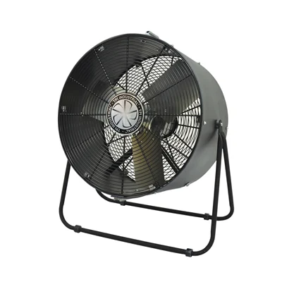 24" Mini-Blower W/ 1/4 HP, 120V, 2 Speed Motor, Yoke Style