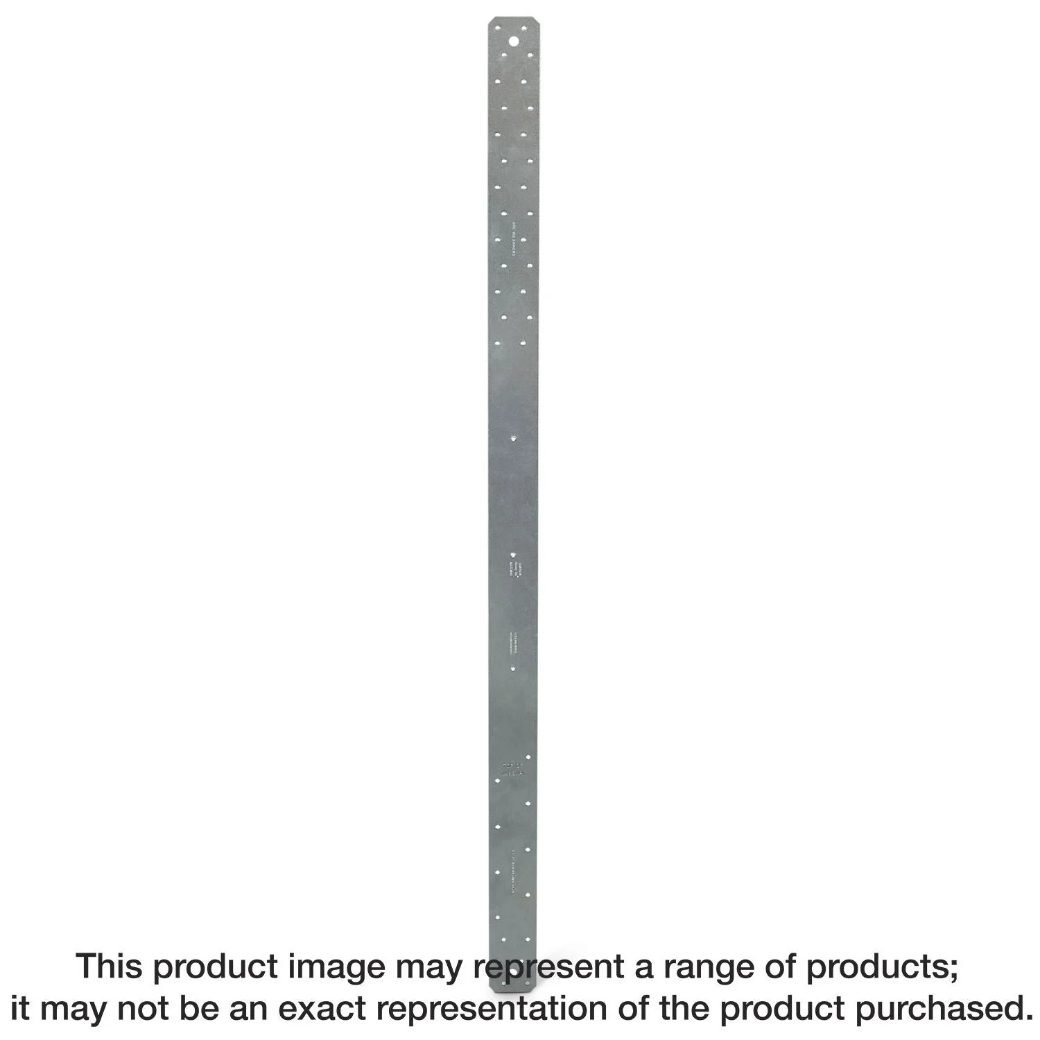 Simpson Strong-Tie MSTCM60 MSTCM 59-1/2-in. 16-Gauge Galvanized Medium Strap Tie for Masonry
