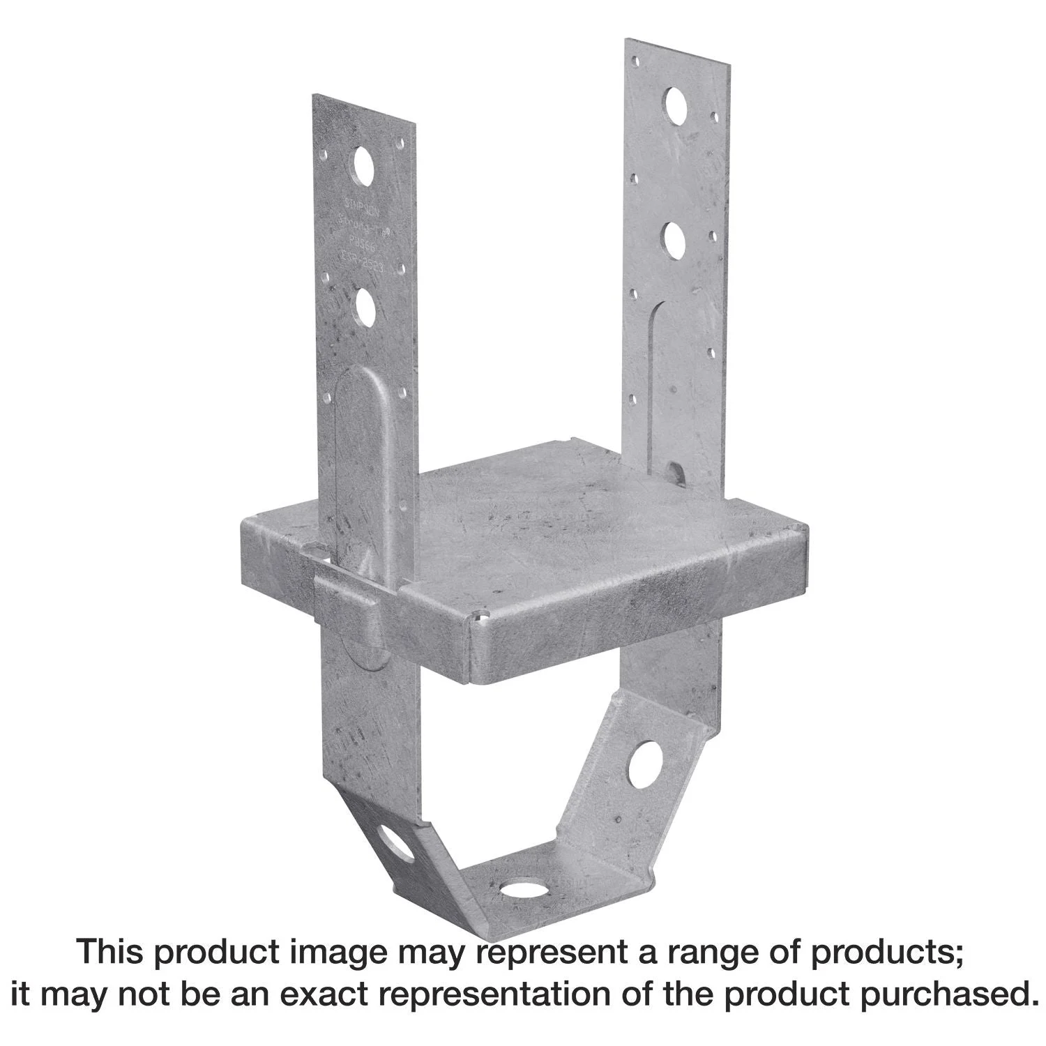 Simpson Strong-Tie PBS66 PBS Galvanized Standoff Post Base for 6x6