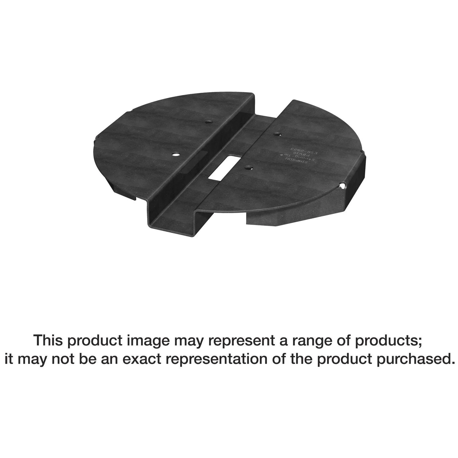 Simpson Strong-Tie PBV6 PBV 6-in. Hidden Standoff Post Base for Viga Post