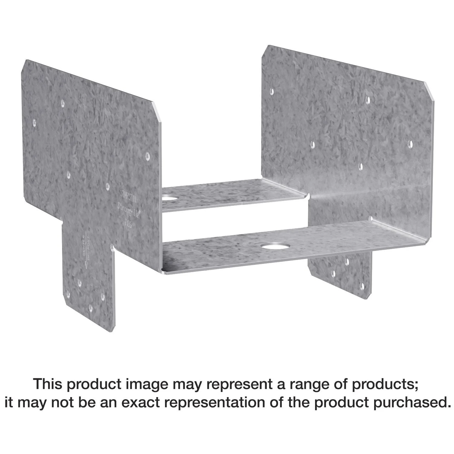 Simpson Strong-Tie PC8RZ PCZ ZMAX Galvanized Post Cap for 8x Rough