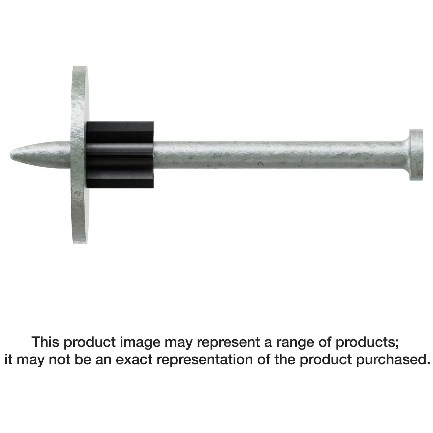 Simpson Strong-Tie PDPAWL-225 PDPAWL .157-in. x 2-1/4-in. Powder-Actuated Pin with 1-in. Washer, 100-Pack