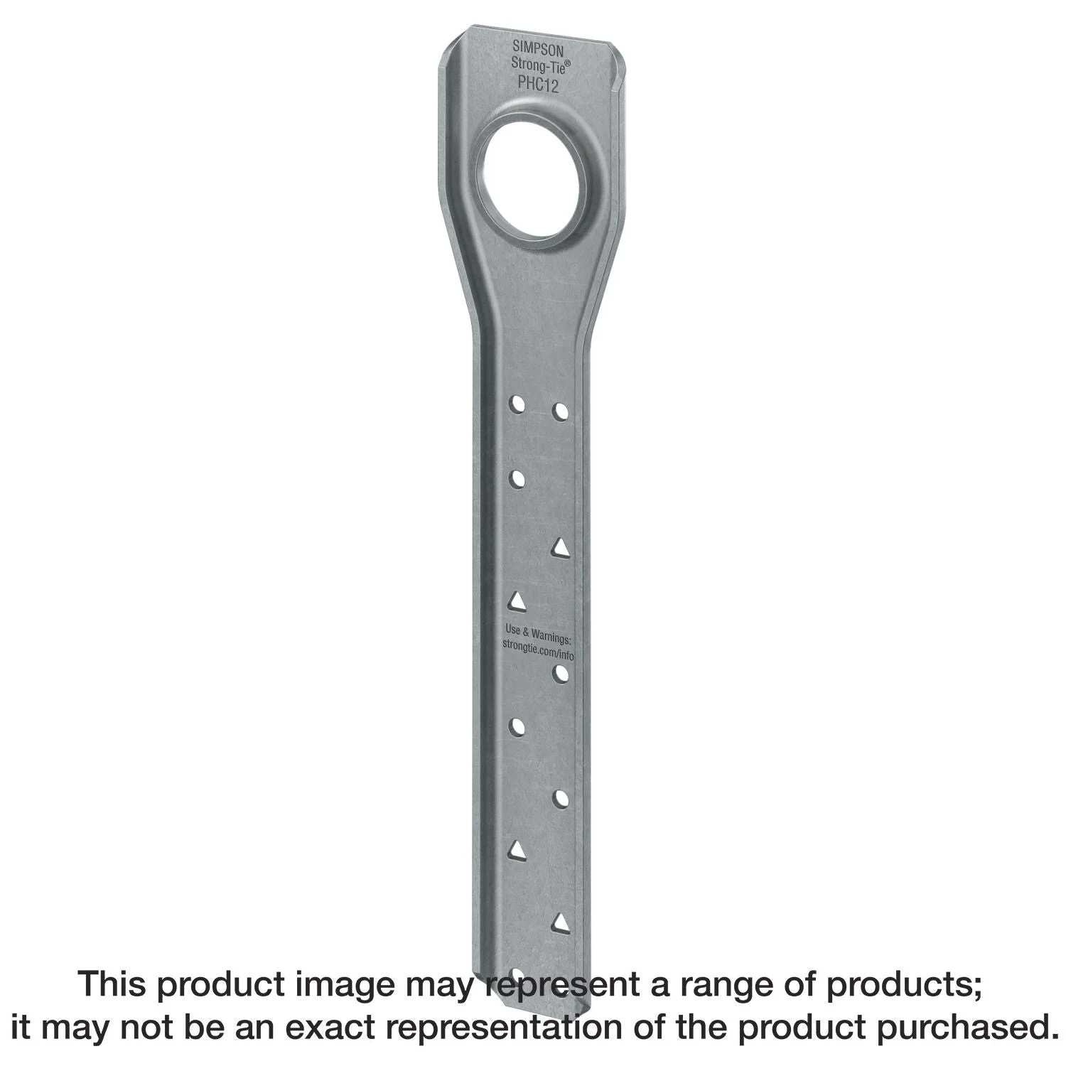 Simpson Strong-Tie PHC12 PHC 10-3/8-in. 12-Gauge Panel Hoist Clip, 50-Pack