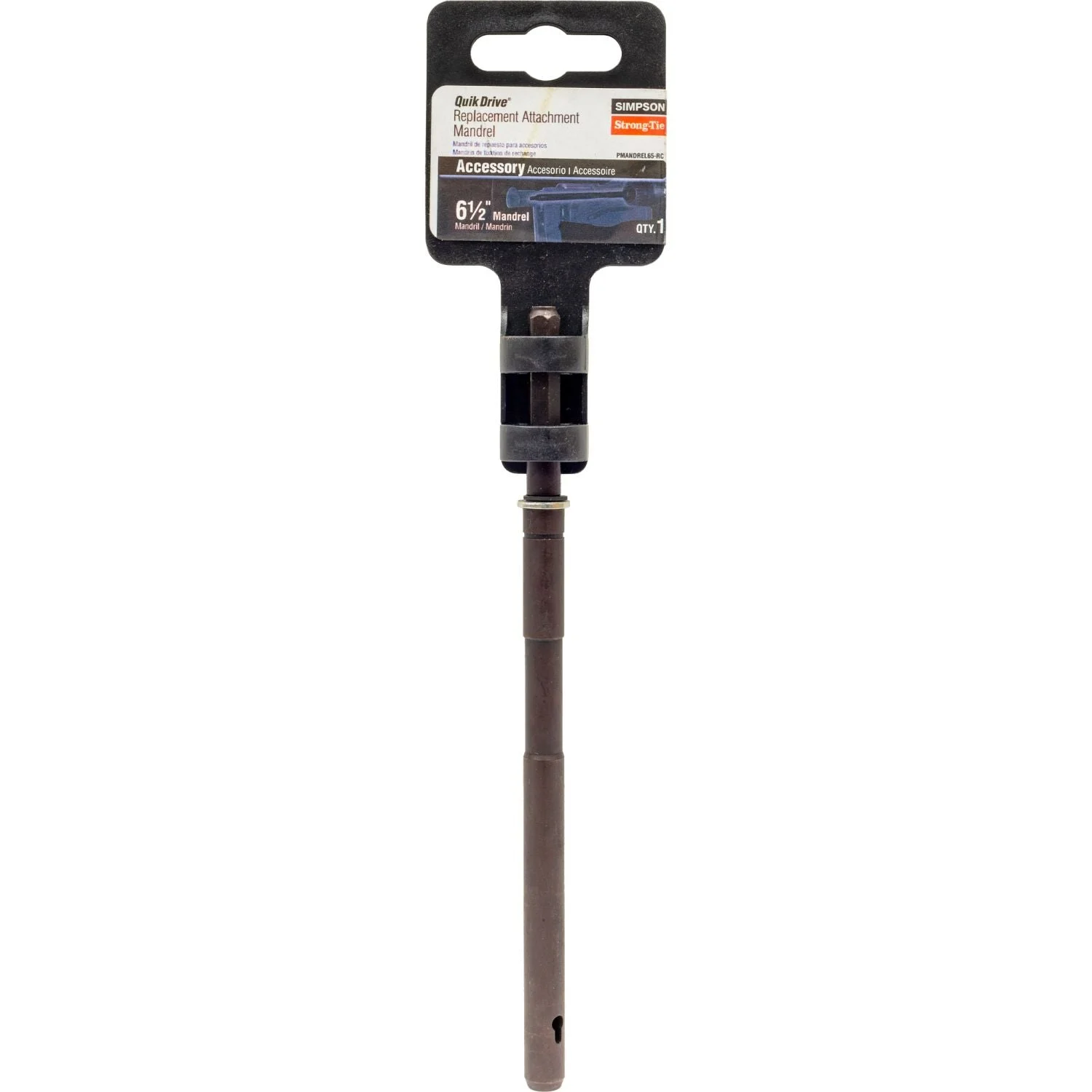 Simpson Strong-Tie PMANDREL65-RC Quik Drive 6-1/2-in. Mandrel