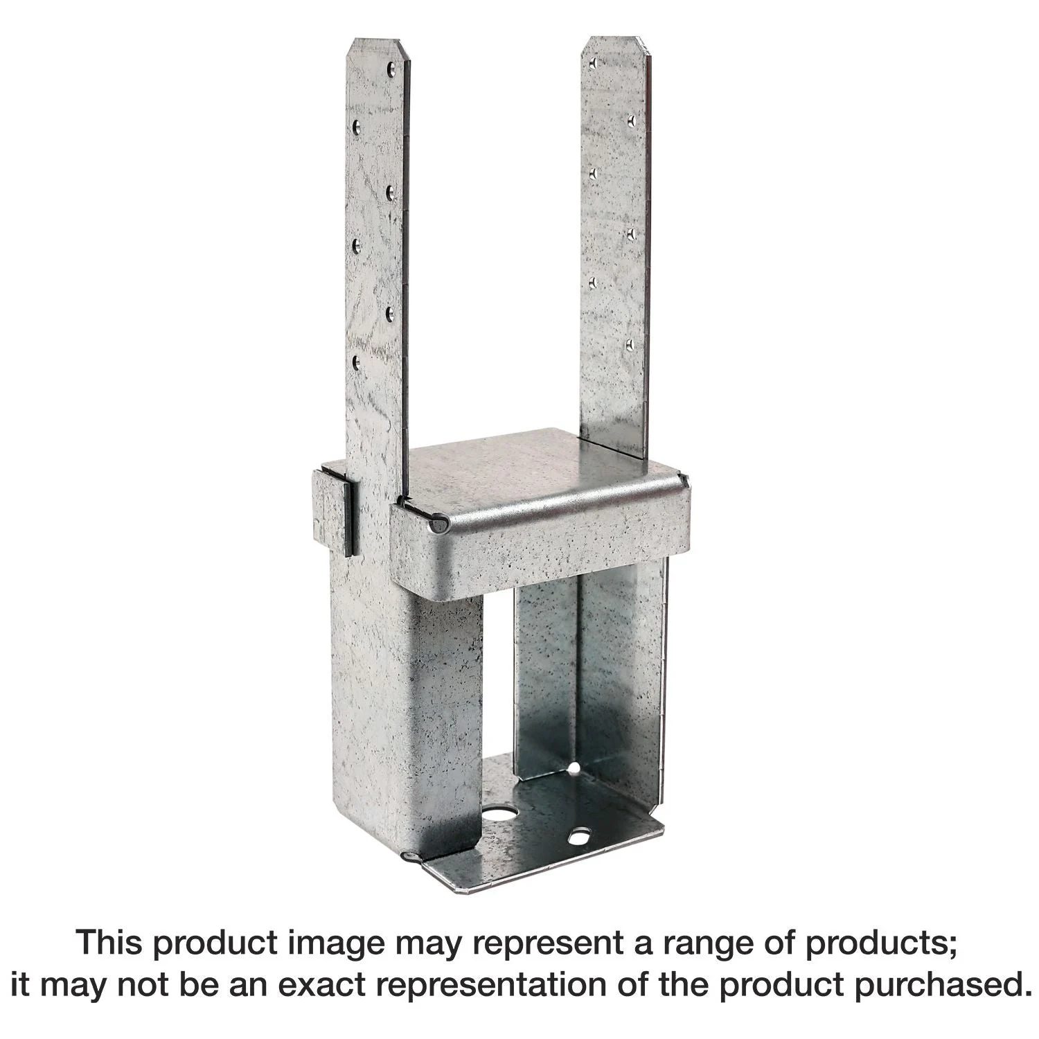 Simpson Strong-Tie PPB44-4Z PPBZ Porch Post Base for 4x4 Post and 4-in. Slab