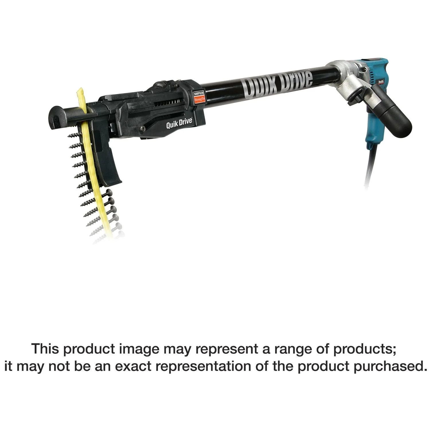 Simpson Strong-Tie PRO200G2M25K Quik Drive PRO200G2 Drywall System w/ Makita 2500 RPM Screwdriver Motor