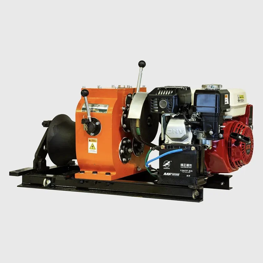 3 Ton Gas Capstan winch 6000 lbs with Honda GX200 Electric Start PWCG3Te