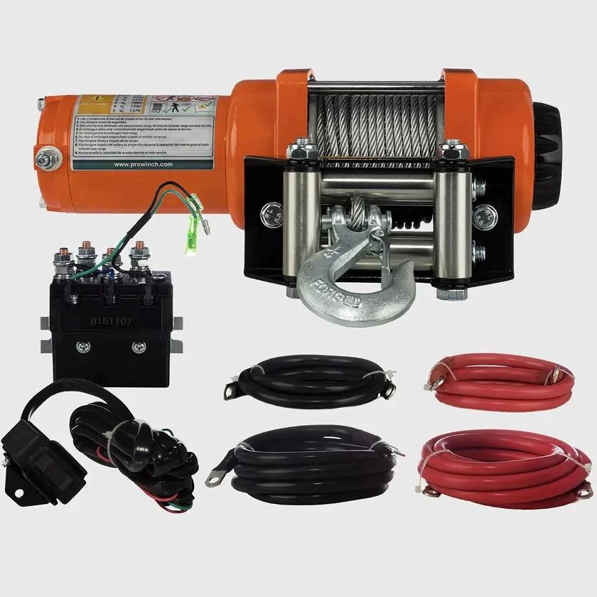 3000 lbs Powered Electric Winch Waterproof 12V DC PWLD3000Ai12V
