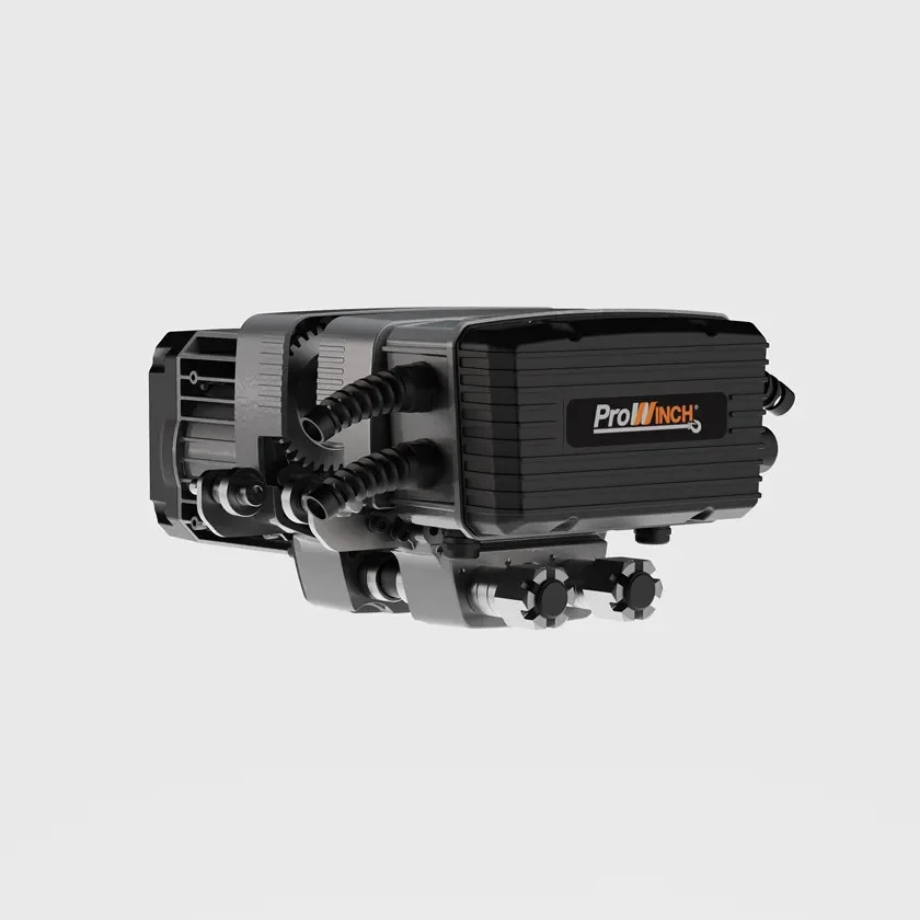 0.5 Ton Power Trolley 440~480V 60HZ 3 Phase Variable speed with Limit Switches, Includes VFD (Pendant Control not Included). PWRX-QE05T-VS