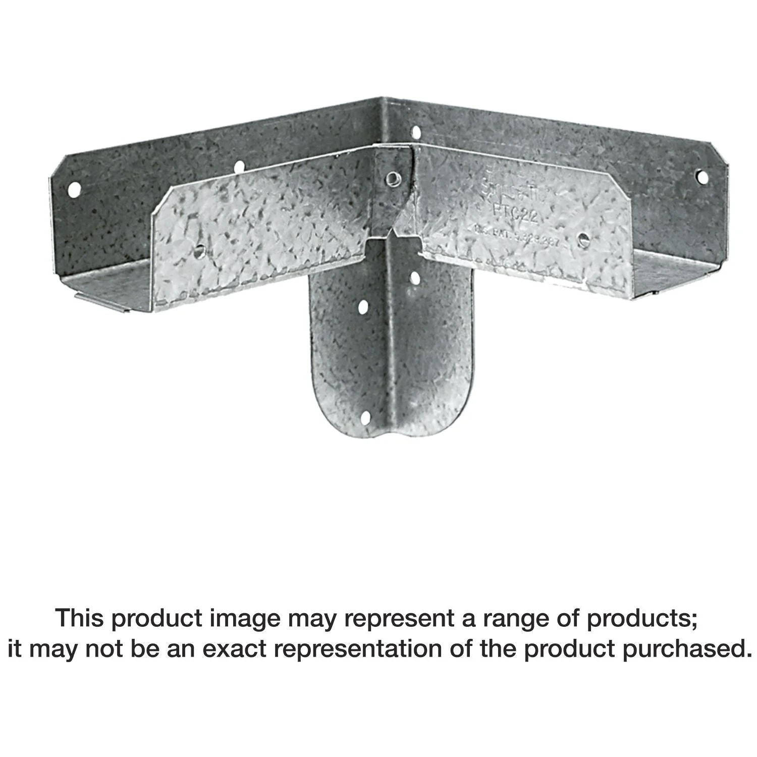 Simpson Strong-Tie RTC22Z RTC 18-Gauge ZMAX Galvanized Rigid Tie Corner for 2x