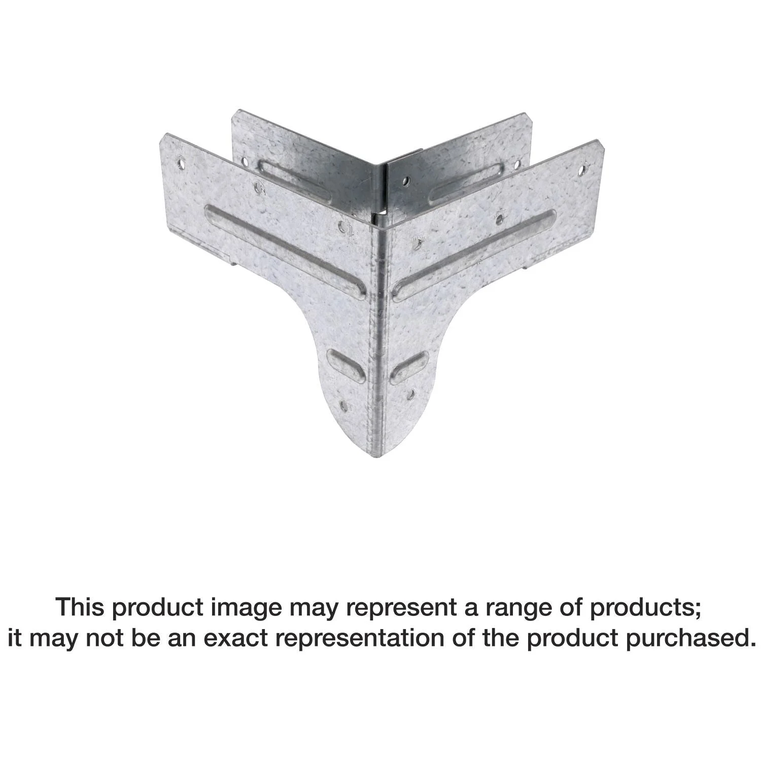 Simpson Strong-Tie RTC42Z RTC 18-Gauge ZMAX Galvanized Rigid Tie Corner for 2x Joist, 4x4 Post