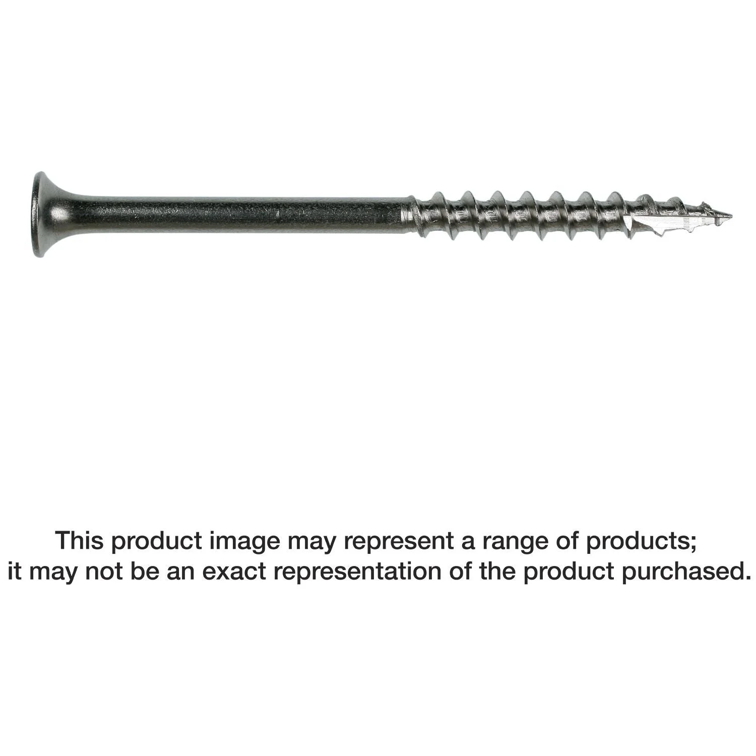 Simpson Strong-Tie S10250DBB Bugle-Head Wood Screw, Square Drive, #10 x 2-1/2-in. #2 Square, Type 305, 2000-Pack