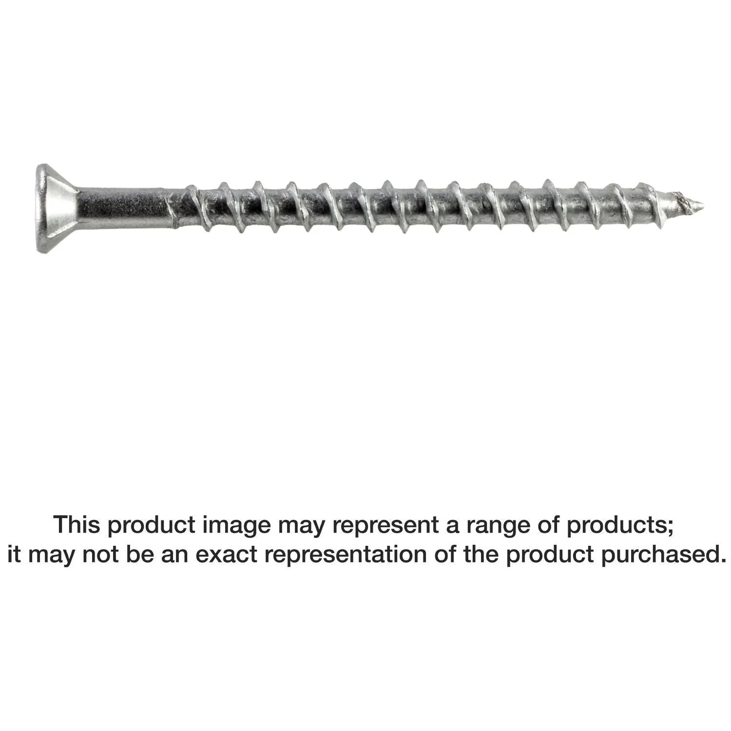Simpson Strong-Tie S10250WPB Deck-Drive DWP WOOD SS Screw, #10 x 2-1/2-in. T-25, Flat Head, Type 305, 1750-Pack