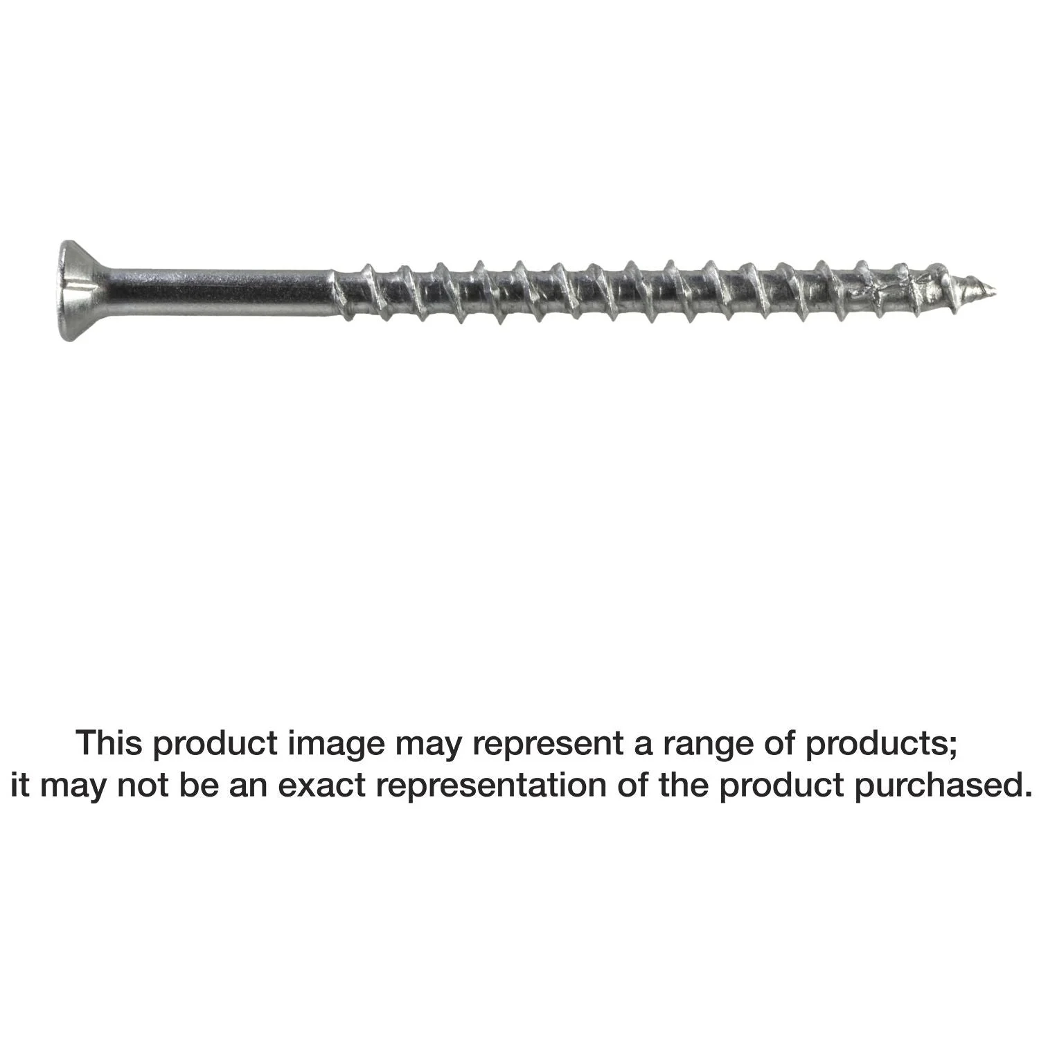 Simpson Strong-Tie S10350WPB Deck-Drive DWP WOOD SS Screw, #10 x 3-1/2-in. T-25, Flat Head, Type 305, 1000-Pack