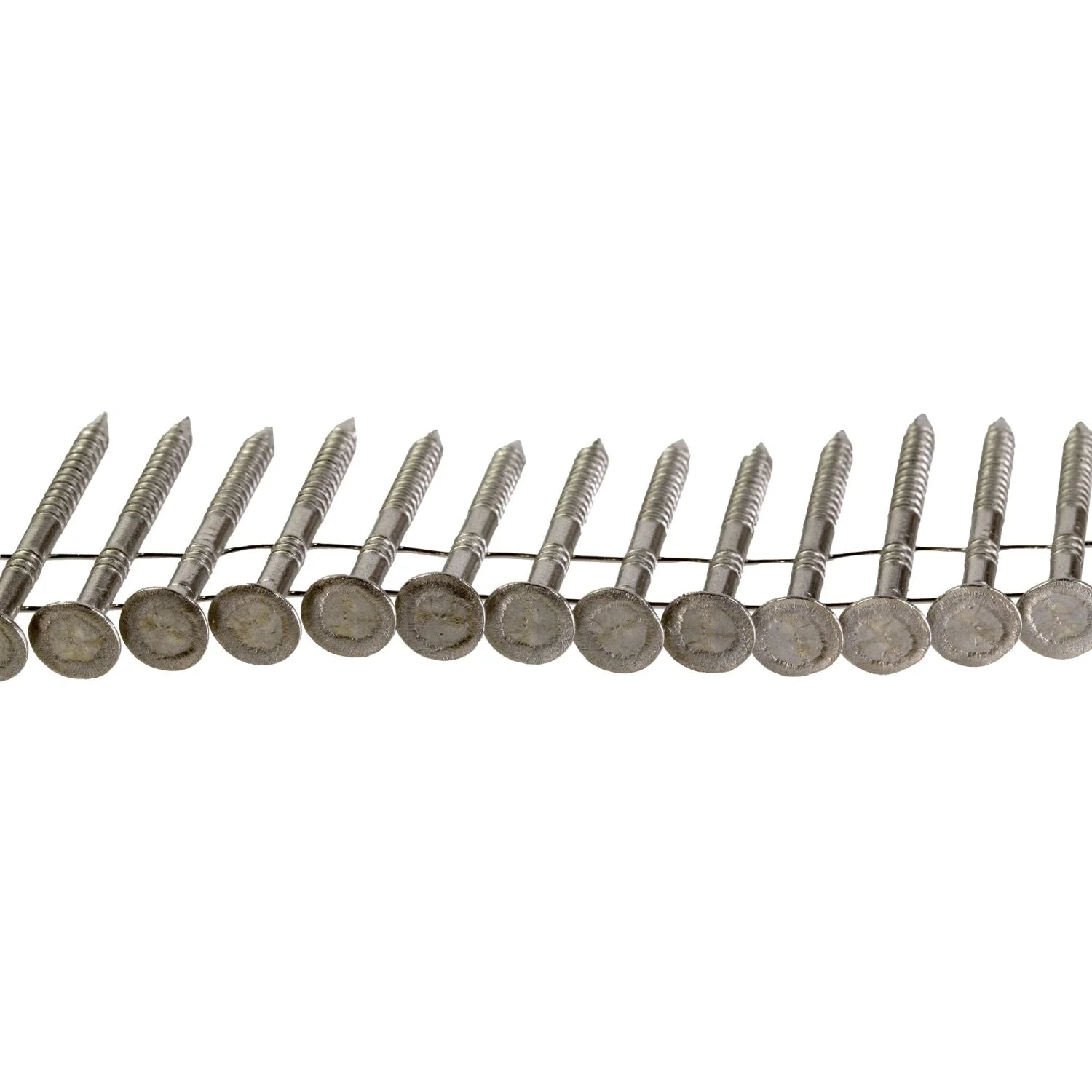 Simpson Strong-Tie 15-Degree Wire Coil, Full Round Head, Ring-Shank Roofing Nail, 1-1/4-in. Type 304, 7200-Pack (S11A125RNB)