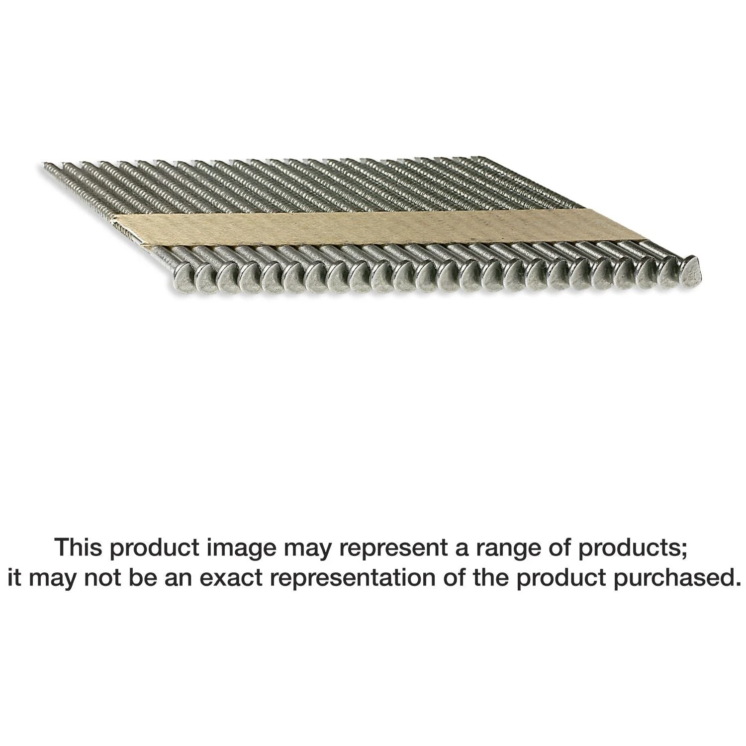 Simpson Strong-Tie S12A200T31 31°–34° Paper Tape, Clipped Head, Ring-Shank Nail, 2-in. Type 304, 1000-Pack