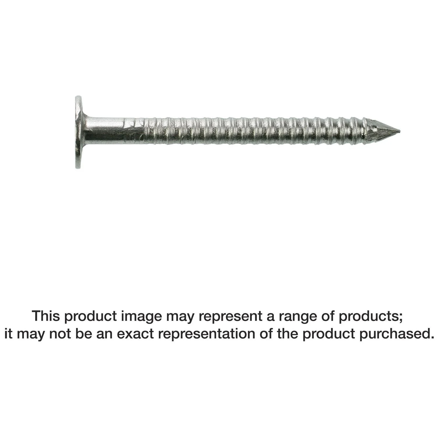 Simpson Strong-Tie S40ATNB Tile/Slating Nail, Annular Ring Shank, 5-in. x .162-in. Type 304 Stainless Steel, 25-lb.