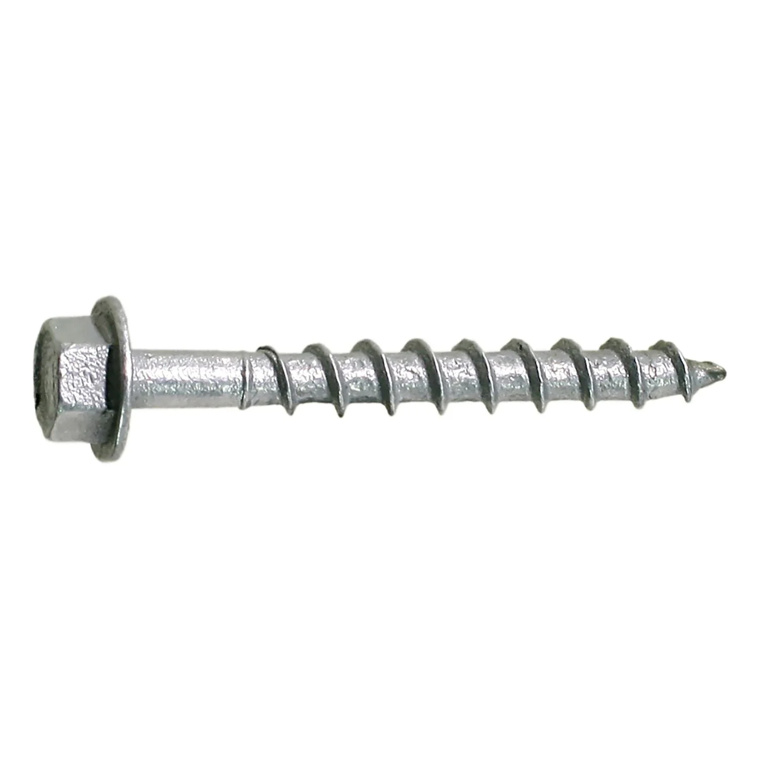 Simpson Strong-Tie Strong-Drive SD Connector Screw, #9 x 1-1/2-in. 1/4-Hex Drive, Mech. Galvanized, 3000-Pack (SD9112MB)