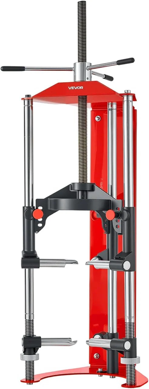 Strut Spring Compressor, 4-level Adjustment, Strut Compressor with Versatile Mounting Options & Multi-Purpose Hooks for Compressing Coil Springs up to 3,000 lbs, Fit for SUVs, Trucks, Pickups