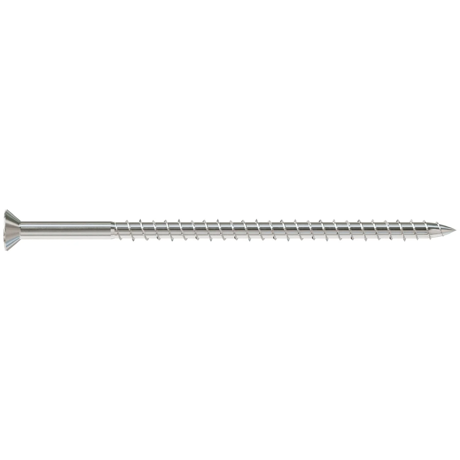 Simpson Strong-Tie Strong-Drive DWP Wood SS Screw, #14 x 5-in. T27, Flat Head, Type 316, 500-Pack (T14500WPB)