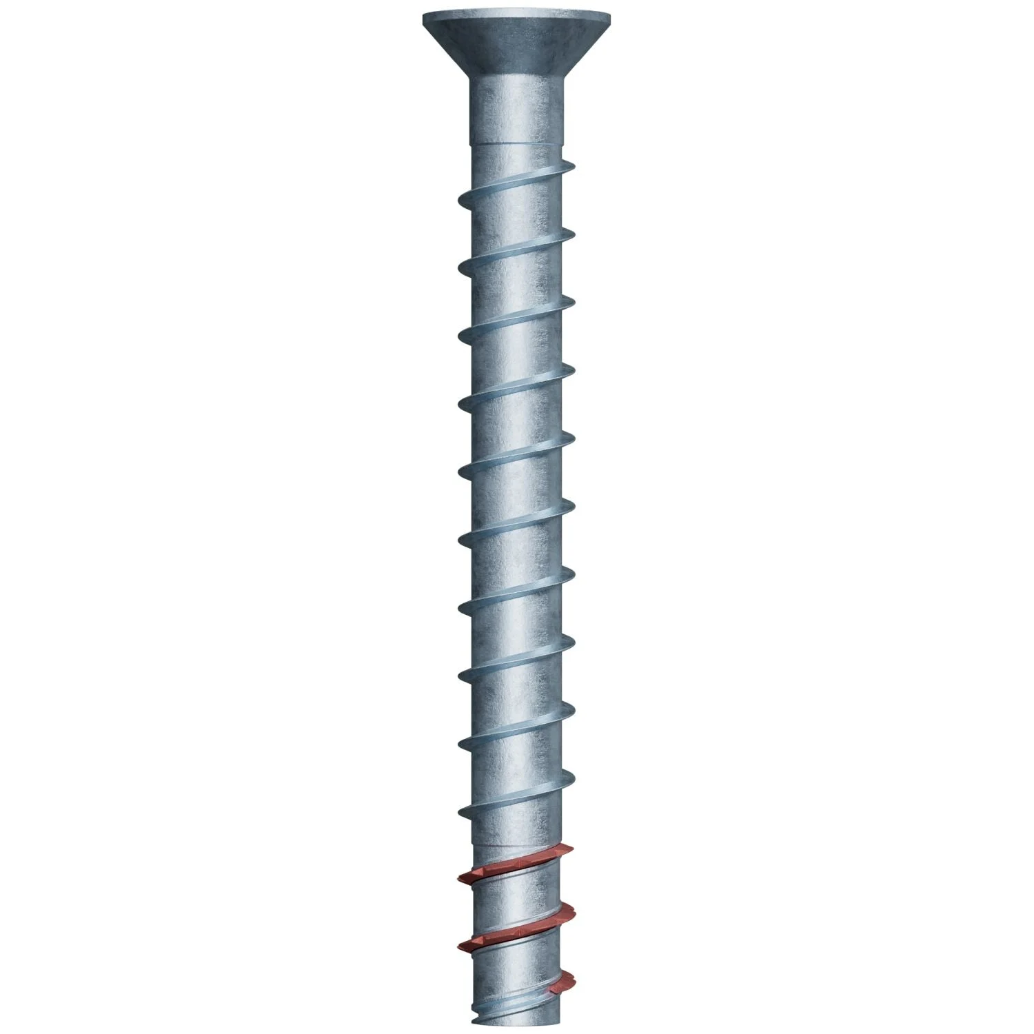 Simpson Strong-Tie Titen HD 3/8-in. x 4-in. Type 316 SS Countersunk Head Heavy-Duty Screw Anchor, 25-Pack (THD37400CS6SS)