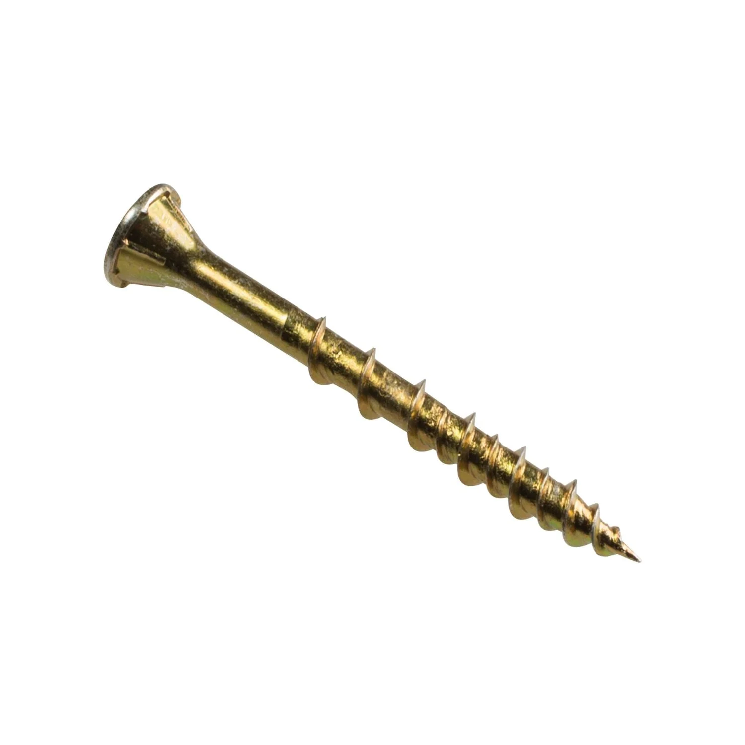 Simpson Strong-Tie Strong-Drive Subfloor Collated Screw, #9 x 1-3/4-in. T25, Yellow Zinc, 2000-Pack (WSV134S)