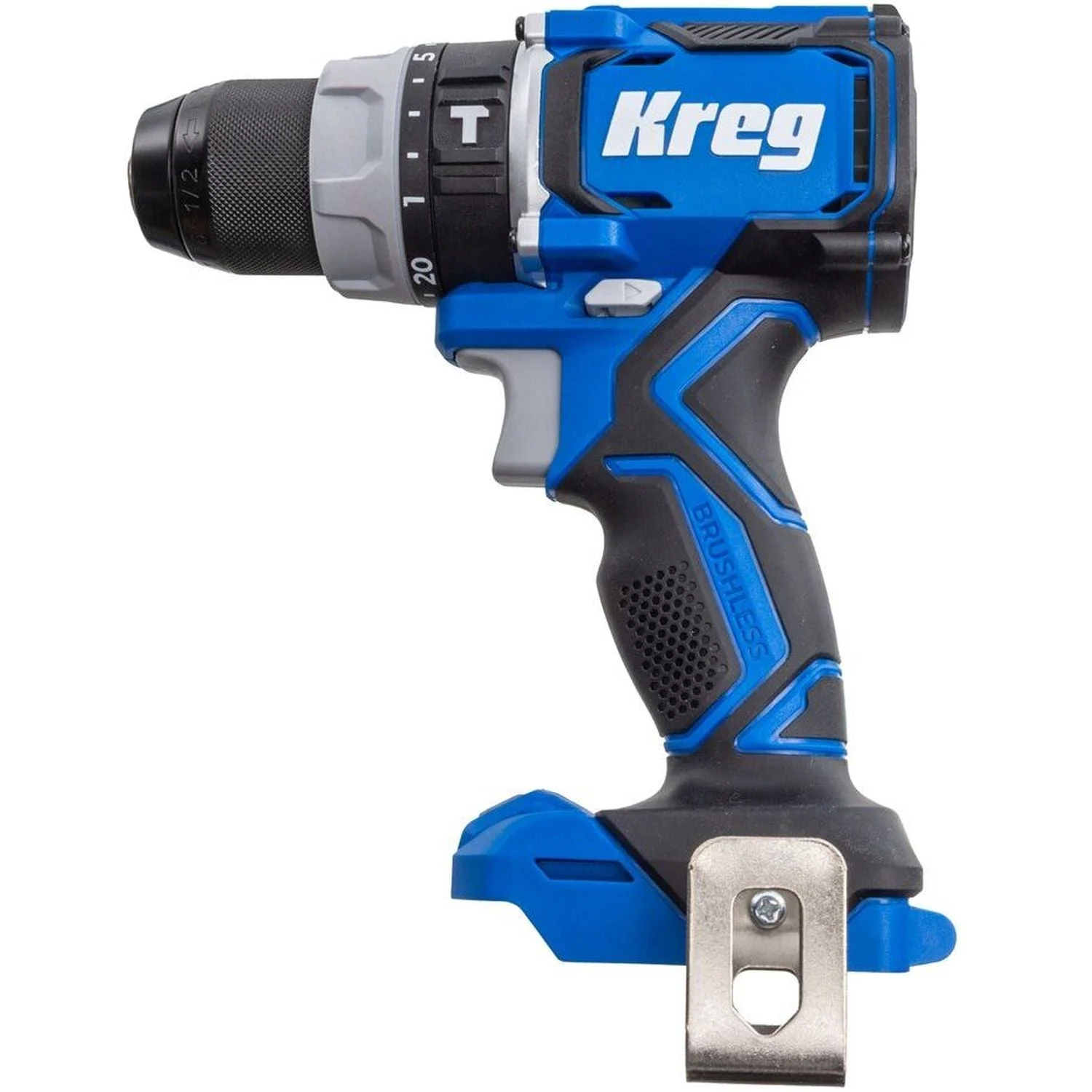 Kreg KPTCHD050B 20V Ionic Drive 1/2-in. Compact Hammer Drill, Tool Only